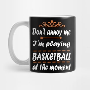 Basketball basketball player gift wicker Mug